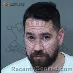 Mugshot of Jacob Rincones booked in Maricopa County, Arizona on July 11, 2026