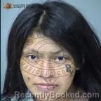 Mugshot of Rhapsody Hope Johns booked in Maricopa County, Arizona on July 13, 2026