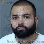Mugshot of Damian Maisonet booked in Maricopa County, Arizona on July 14, 2026
