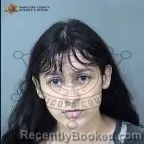 Mugshot of Anett Gutierrez Villalobos booked in Maricopa County, Arizona on July 18, 2026