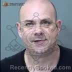 Mugshot of Shaun Christopher Miner booked in Maricopa County, Arizona on July 19, 2026