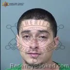 Mugshot of Jordan Isaiah Rickerson booked in Maricopa County, Arizona on July 21, 2026