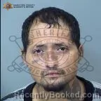 Mugshot of Juan Esteban Muniz booked in Maricopa County, Arizona on July 22, 2026