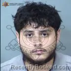 Mugshot of Sergio-Brian Chee Zarate booked in Maricopa County, Arizona on July 22, 2026
