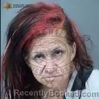 Mugshot of Senta Danielle Cornell booked in Maricopa County, Arizona on July 24, 2026