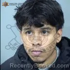 Mugshot of Ricardo Junior Minuto Casillas booked in Maricopa County, Arizona on July 25, 2026