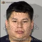 Mugshot of Manuel Benny Aguilar booked in Maricopa County, Arizona on July 27, 2026