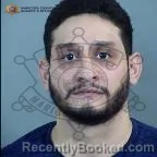 Mugshot of Ubaldo Michael Plentywounds booked in Maricopa County, Arizona on July 29, 2026