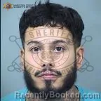 Mugshot of Isaiah R Abril booked in Maricopa County, Arizona on July 29, 2026