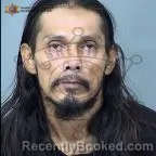 Mugshot of Christino Valenzuela booked in Maricopa County, Arizona on July 29, 2026