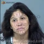 Mugshot of Yvette Aguilar booked in Maricopa County, Arizona on July 30, 2026