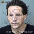 Mugshot of Derek Lane White booked in Maricopa County, Arizona on July 31, 2026