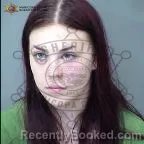 Mugshot of Kenzie Lynn Judd booked in Maricopa County, Arizona on July 31, 2026