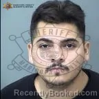 Mugshot of Santino Jose Rocha booked in Maricopa County, Arizona on July 31, 2026