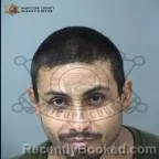 Mugshot of Manuel David Barela booked in Maricopa County, Arizona on July 31, 2026