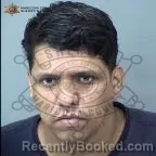 Mugshot of Leonardo Javier Meza booked in Maricopa County, Arizona on July 31, 2026