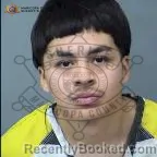 Mugshot of Carlos E Santander-Peralta booked in Maricopa County, Arizona on July 31, 2026