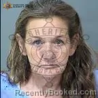 Mugshot of Adrienne Lee Frazier booked in Maricopa County, Arizona on July 31, 2026