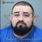 Mugshot of Alejandro Rivera booked in Maricopa County, Arizona on August 1, 2026