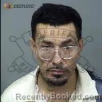 Mugshot of Robert Saldivar booked in Maricopa County, Arizona on August 1, 2026