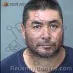 Mugshot of Francisco Javier Castro Colin booked in Maricopa County, Arizona on August 1, 2026