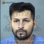 Mugshot of Eric Alejandro Tamayo booked in Maricopa County, Arizona on August 1, 2026