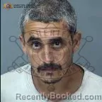 Mugshot of Luis Johany Tena Burciaga booked in Maricopa County, Arizona on August 1, 2026