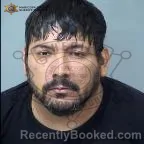 Mugshot of Jose Becerrea Caluillo booked in Maricopa County, Arizona on August 2, 2026