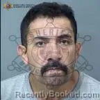 Mugshot of Alfredo Alvarado Vargas booked in Maricopa County, Arizona on August 2, 2026