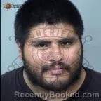 Mugshot of Rayden Daniel Manuel booked in Maricopa County, Arizona on August 2, 2026