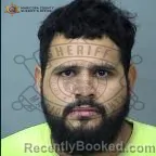 Mugshot of Victor Mike Molina booked in Maricopa County, Arizona on August 3, 2026