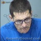 Mugshot of Barry James Bishop booked in Maricopa County, Arizona on August 3, 2026