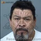 Mugshot of Frank D Reyes booked in Maricopa County, Arizona on August 3, 2026