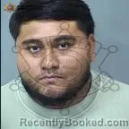 Mugshot of Angel Salvador Michel booked in Maricopa County, Arizona on August 3, 2026