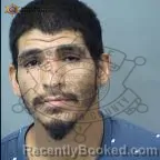 Mugshot of Obed A Zubia Granillo booked in Maricopa County, Arizona on August 3, 2026
