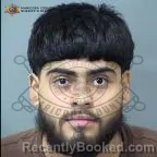 Mugshot of Tirso Kevin Rivas Torres booked in Maricopa County, Arizona on August 3, 2026