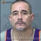Mugshot of Manuel Perez Flores booked in Maricopa County, Arizona on August 3, 2026