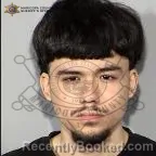 Mugshot of William Arturo Carbajal Borjon booked in Maricopa County, Arizona on August 3, 2026