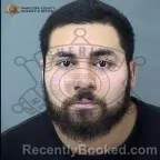 Mugshot of Marcus Daniel Gonzalez booked in Maricopa County, Arizona on August 3, 2026