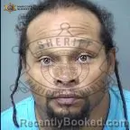Mugshot of Domenic Huff booked in Maricopa County, Arizona on August 4, 2026