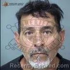 Mugshot of Vicente De La Fuente Saucedo booked in Maricopa County, Arizona on August 4, 2026
