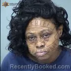 Mugshot of Latasha Lynett Toliver-Byers booked in Maricopa County, Arizona on August 4, 2026