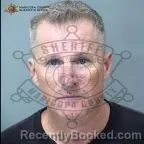 Mugshot of Scott Richard Chamberlain booked in Maricopa County, Arizona on August 4, 2026
