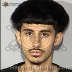 Mugshot of Hugo Santiago booked in Maricopa County, Arizona on August 4, 2026