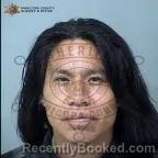 Mugshot of Jeffrey R Begay booked in Maricopa County, Arizona on August 4, 2026