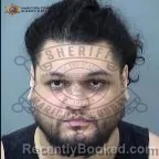 Mugshot of Erik Mendivil booked in Maricopa County, Arizona on August 5, 2026