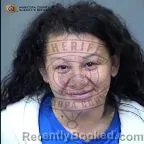 Mugshot of Kristina Sandre Renae Reyna booked in Maricopa County, Arizona on August 5, 2026