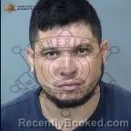 Mugshot of Ronaldo Jose Cruz booked in Maricopa County, Arizona on August 5, 2026