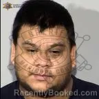 Mugshot of Luis Garcia Palomares booked in Maricopa County, Arizona on August 5, 2026