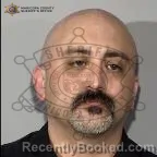 Mugshot of Christopher Calzada booked in Maricopa County, Arizona on August 5, 2026